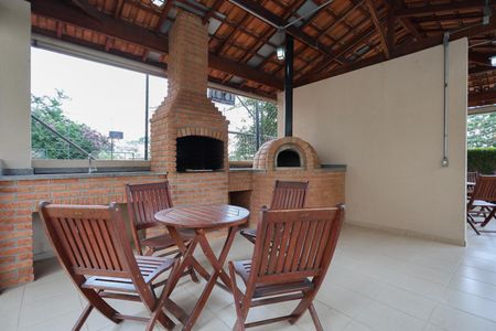 Apartamento para alugar com 33m², 1 quarto e 1 vaga Apartamento para alugar com 33m², 1 quarto e 1 vagaÁrea comum - Churrasqueira 2