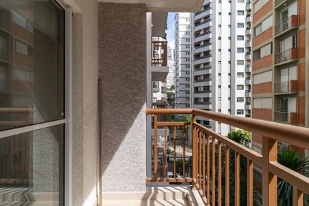 Studio para alugar com 27m², 1 quarto e sem vaga Studio para alugar com 27m², 1 quarto e sem vagaVaranda