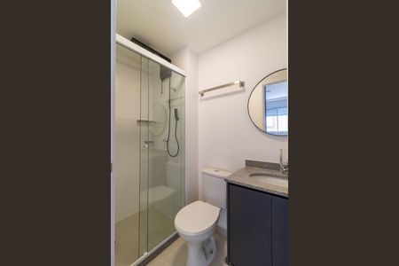 Studio para alugar com 27m², 1 quarto e sem vaga Studio para alugar com 27m², 1 quarto e sem vagaBanheiro