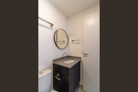 Studio para alugar com 27m², 1 quarto e sem vaga Studio para alugar com 27m², 1 quarto e sem vagaBanheiro