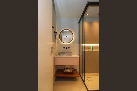 Apartamento para alugar com 150m², 3 quartos e 2 vagasBanheiro da Suíte 1