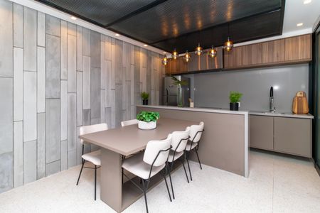 Apartamento para alugar com 27m², 1 quarto e sem vaga Apartamento para alugar com 27m², 1 quarto e sem vagaÁrea comum - Espaço Gourmet