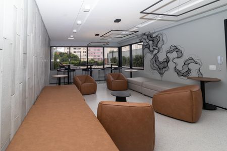 Apartamento para alugar com 27m², 1 quarto e sem vaga Apartamento para alugar com 27m², 1 quarto e sem vagaÁrea comum - Salão de festas