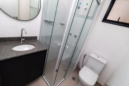 Apartamento para alugar com 27m², 1 quarto e sem vaga Apartamento para alugar com 27m², 1 quarto e sem vagaBanheiro