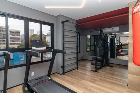 Apartamento para alugar com 27m², 1 quarto e sem vaga Apartamento para alugar com 27m², 1 quarto e sem vagaÁrea comum - Academia