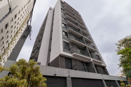 Apartamento para alugar com 27m², 1 quarto e sem vaga Apartamento para alugar com 27m², 1 quarto e sem vagaFachada