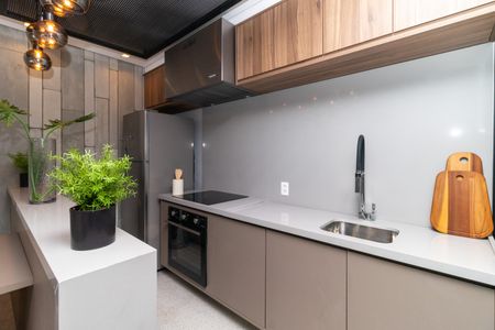 Apartamento para alugar com 27m², 1 quarto e sem vaga Apartamento para alugar com 27m², 1 quarto e sem vagaÁrea comum - Espaço Gourmet