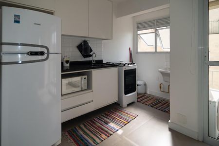 Studio para alugar com 33m², 1 quarto e 1 vaga Studio para alugar com 33m², 1 quarto e 1 vagaCozinha