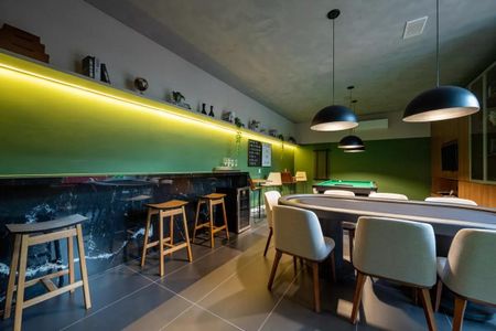 Área comum - Sala de Jogos de apartamento para alugar com 2 quartos, 68m² em Jardim Prudência, São Paulo
