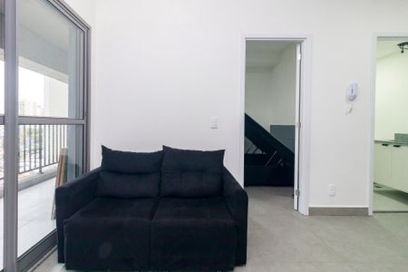 Sala de apartamento para alugar com 2 quartos, 42m² em Santo Amaro, São Paulo