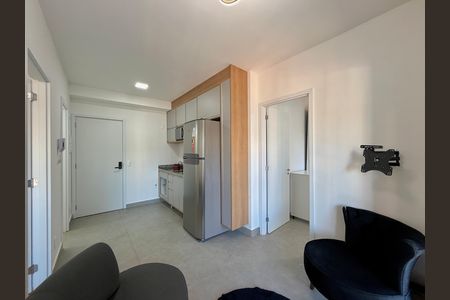 Sala de apartamento à venda com 2 quartos, 42m² em Santo Amaro, São Paulo