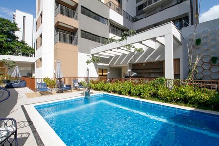 Studio para alugar com 24m², 1 quarto e sem vaga Studio para alugar com 24m², 1 quarto e sem vagaÁrea Comum - Piscina