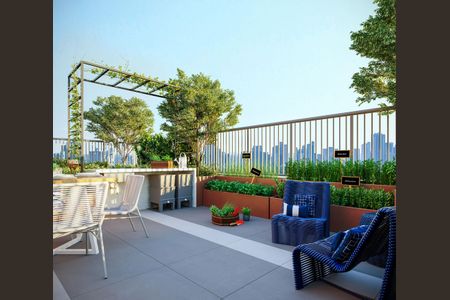 Studio para alugar com 24m², 1 quarto e sem vaga Studio para alugar com 24m², 1 quarto e sem vagaÁrea Comum - Horta Compartilhada