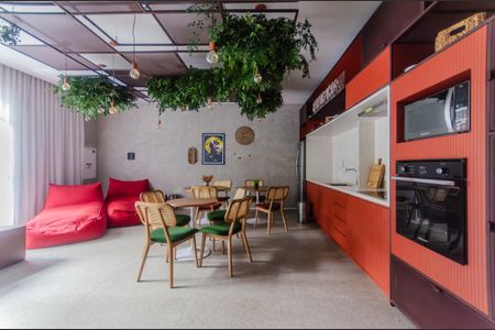 Studio para alugar com 22m², 1 quarto e sem vaga Studio para alugar com 22m², 1 quarto e sem vagaÁrea comum - Salão de festas