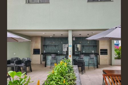 Apartamento à venda com 46m², 1 quarto e 1 vaga Apartamento à venda com 46m², 1 quarto e 1 vagaÁrea comum - Churrasqueira