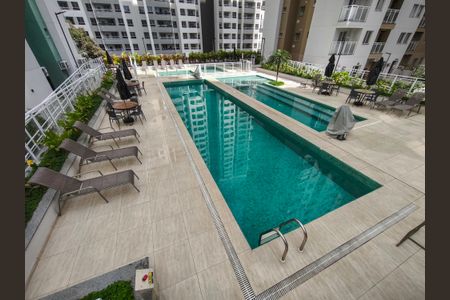 Apartamento à venda com 46m², 1 quarto e 1 vaga Apartamento à venda com 46m², 1 quarto e 1 vagaÁrea comum - Piscina