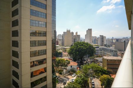 Varanda - Vista de apartamento para alugar com 1 quarto, 74m² em Aclimação, São Paulo