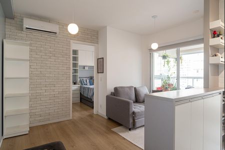 Sala de apartamento para alugar com 1 quarto, 34m² em Consolação, São Paulo