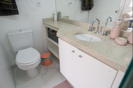 Apartamento à venda com 34m², 1 quarto e 1 vaga Apartamento à venda com 34m², 1 quarto e 1 vagaBanheiro da Suíte