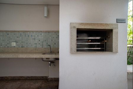Apartamento à venda com 34m², 1 quarto e 1 vaga Apartamento à venda com 34m², 1 quarto e 1 vagaÁrea comum - Churrasqueira