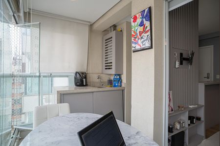 Varanda da Sala de apartamento para alugar com 1 quarto, 34m² em Consolação, São Paulo