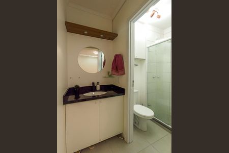 Casa de condomínio para alugar com 59m², 2 quartos e 1 vagaBanheiro