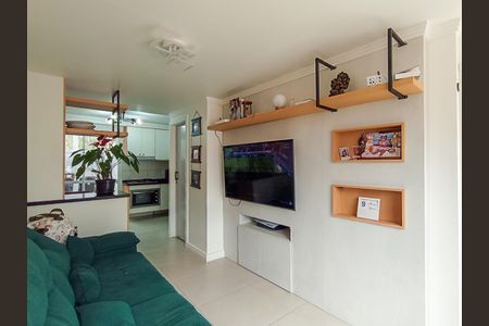 Sala de casa de condomínio para alugar com 2 quartos, 59m² em Vila Nova, Porto Alegre