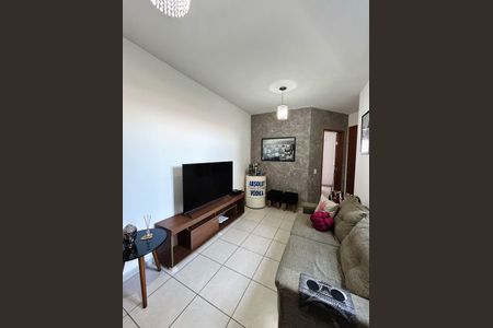 Sala de apartamento à venda com 2 quartos, 45m² em Vila Linda, Santo André