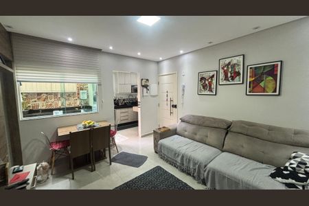 Sala - Sala de Jantar de apartamento à venda com 3 quartos, 75m² em Vila Metalúrgica, Santo André