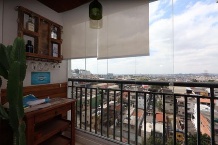 Varanda da Sala de apartamento para alugar com 2 quartos, 55m² em Vila Ivone, São Paulo