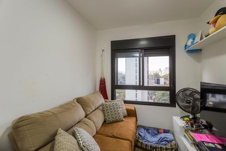Sala de apartamento à venda com 1 quarto, 36m² em Indianópolis, São Paulo