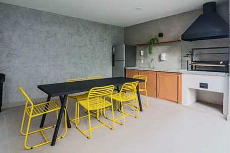 Área comum - Churrasqueira de apartamento para alugar com 1 quarto, 24m² em Vila Butantã, São Paulo