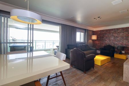 Sala de apartamento à venda com 1 quarto, 109m² em Jardim Caravelas, São Paulo