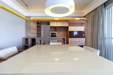 Sala de apartamento à venda com 1 quarto, 109m² em Jardim Caravelas, São Paulo