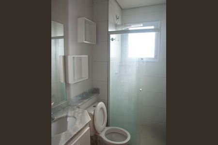 Banheiro Social de apartamento para alugar com 2 quartos, 56m² em Parque Bom Retiro, Paulínia