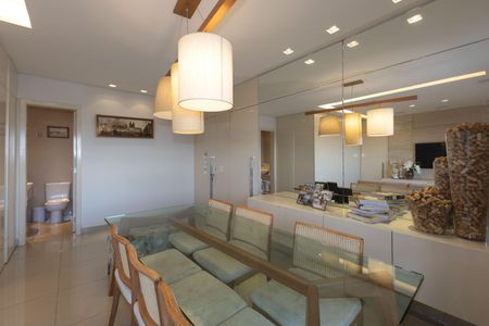 Sala de Jantar de apartamento à venda com 3 quartos, 115m² em Vale do Sereno, Nova Lima