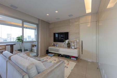 Sala de TV de apartamento à venda com 3 quartos, 115m² em Vale do Sereno, Nova Lima