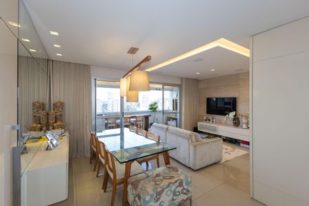 Sala de Jantar de apartamento à venda com 3 quartos, 115m² em Vale do Sereno, Nova Lima