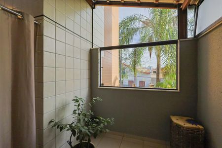 Varanda de apartamento à venda com 3 quartos, 124m² em Castelo, Belo Horizonte