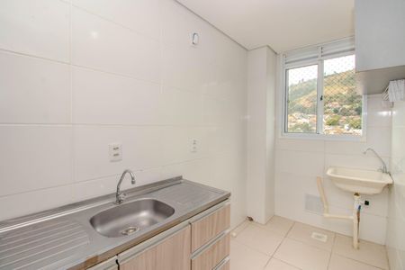 Apartamento à venda com 45m², 2 quartos e 1 vagaCozinha e Área de Serviço