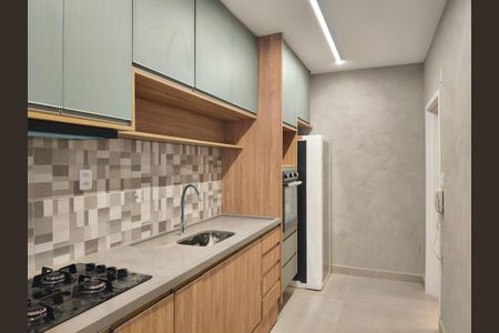 Apartamento para alugar com 74m², 2 quartos e sem vagaCozinha