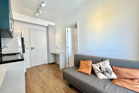 Sala/Cozinha de apartamento à venda com 1 quarto, 29m² em Jardim Prudência, São Paulo