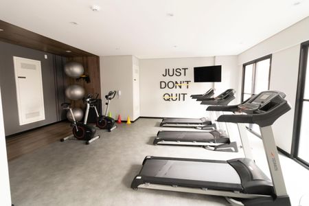 Apartamento para alugar com 26m², 1 quarto e sem vaga Apartamento para alugar com 26m², 1 quarto e sem vagaÁrea comum - Academia