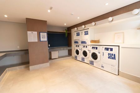 Apartamento para alugar com 26m², 1 quarto e sem vaga Apartamento para alugar com 26m², 1 quarto e sem vagaÁrea comum - Lavanderia