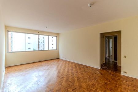 Sala de apartamento para alugar com 3 quartos, 120m² em Higienópolis, São Paulo
