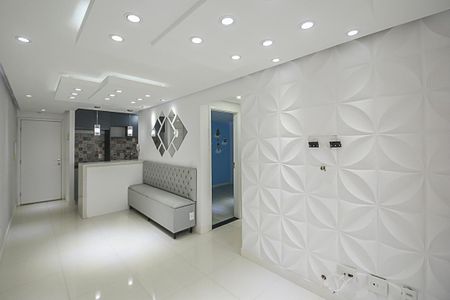Sala de apartamento para alugar com 2 quartos, 53m² em Demarchi, São Bernardo do Campo