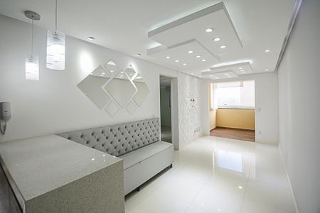 Sala de apartamento para alugar com 2 quartos, 53m² em Demarchi, São Bernardo do Campo