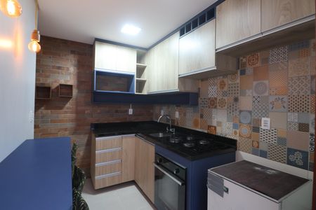 Casa de condomínio à venda com 50m², 2 quartos e 2 vagasCozinha