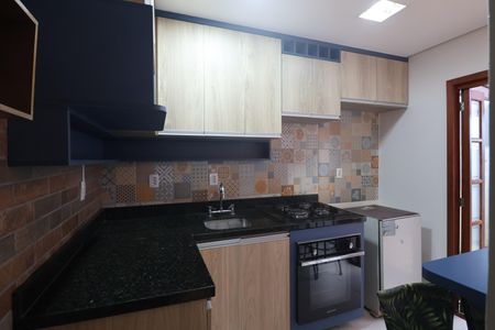 Casa de condomínio à venda com 50m², 2 quartos e 2 vagasCozinha