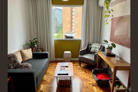 Sala  de kitnet/studio à venda com 1 quarto, 40m² em Jardim Paulista, São Paulo